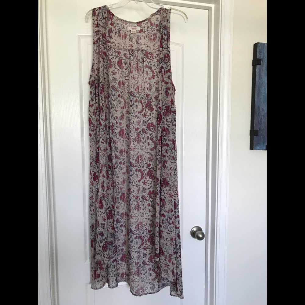 Long, sleeveless kimono cover by Missimo